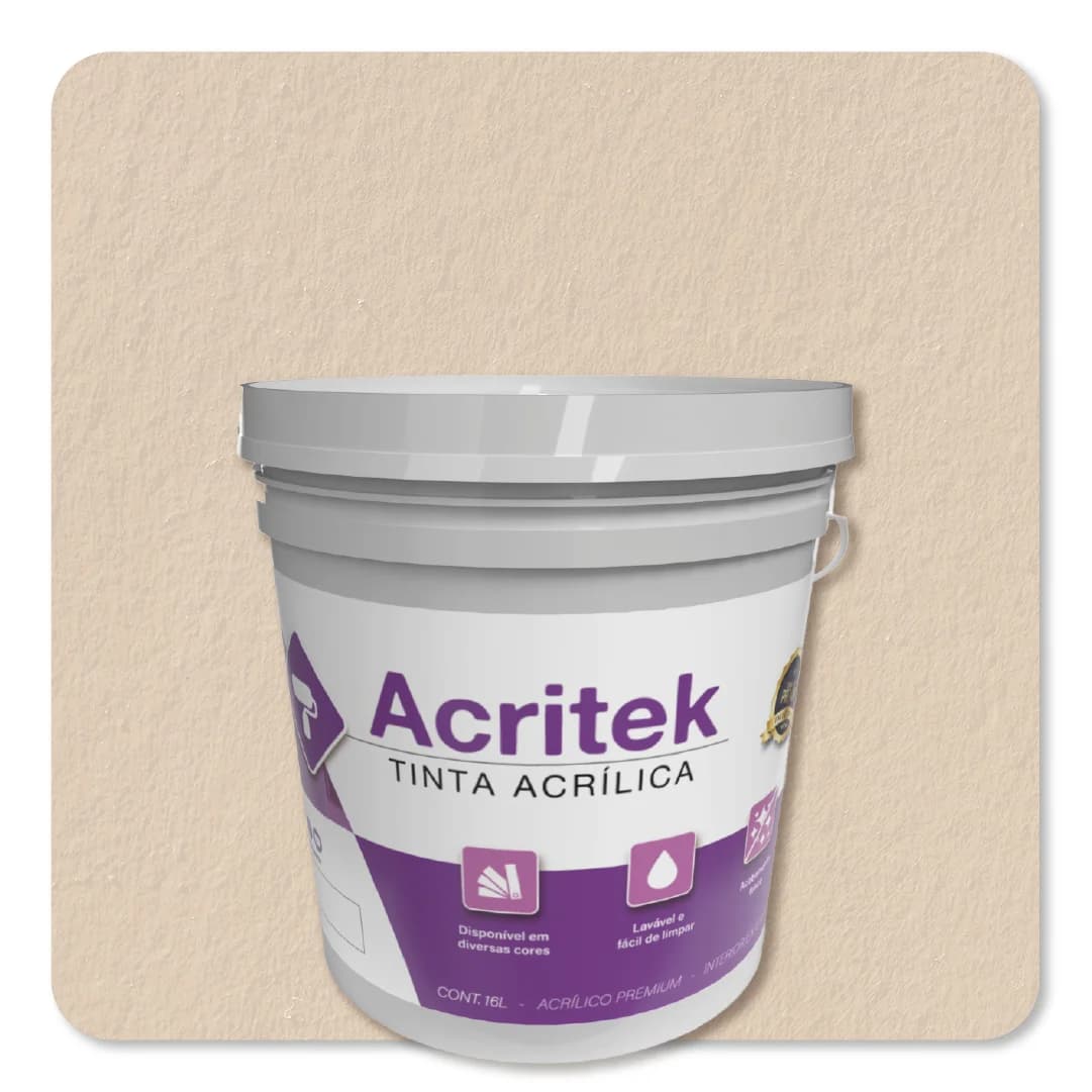 Acritek Balde 16L Palha