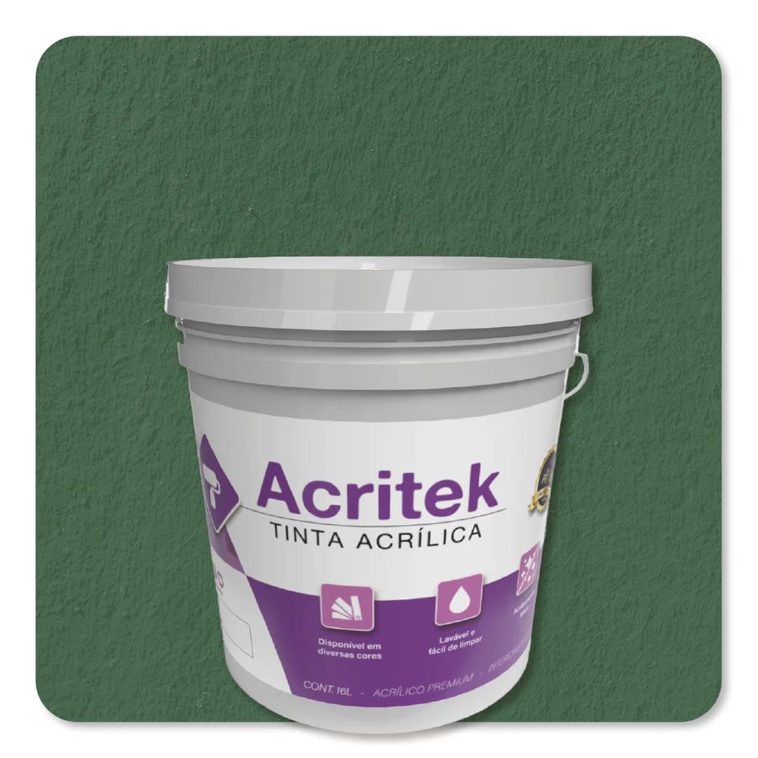 Acritek Balde 16L Esmeralda