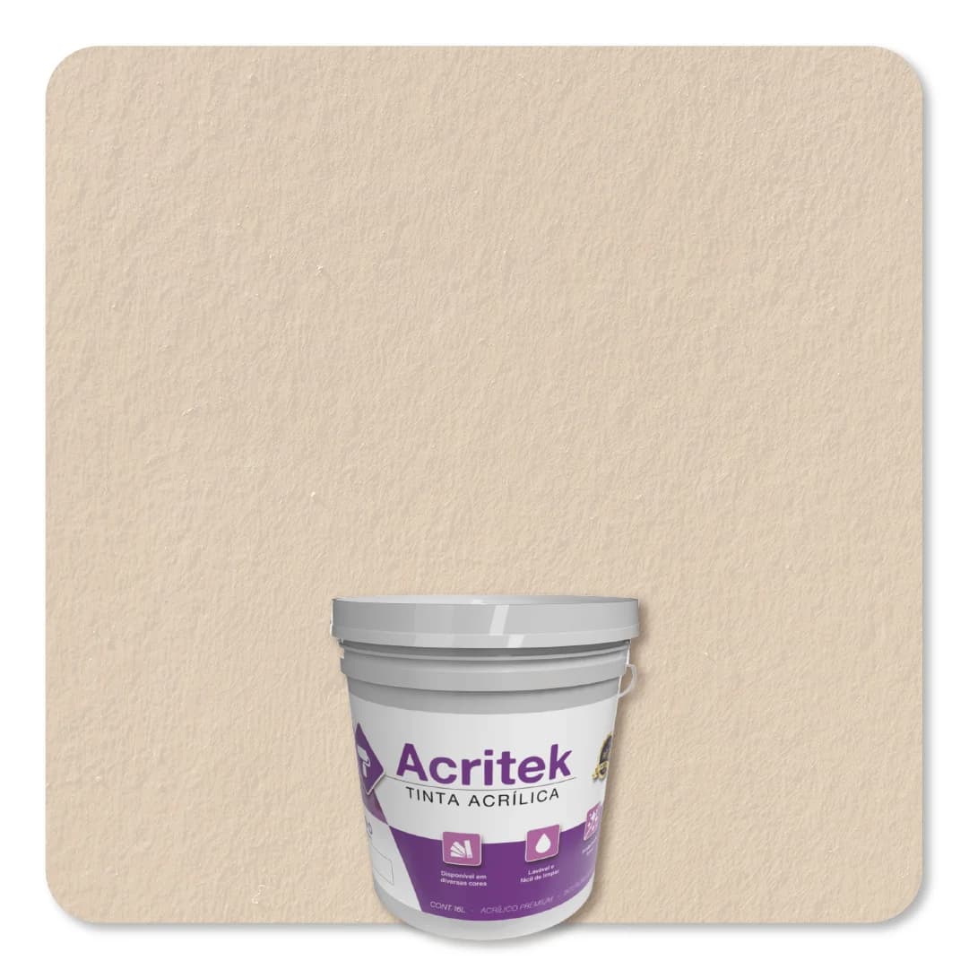 Acritek Balde 3,6L Palha