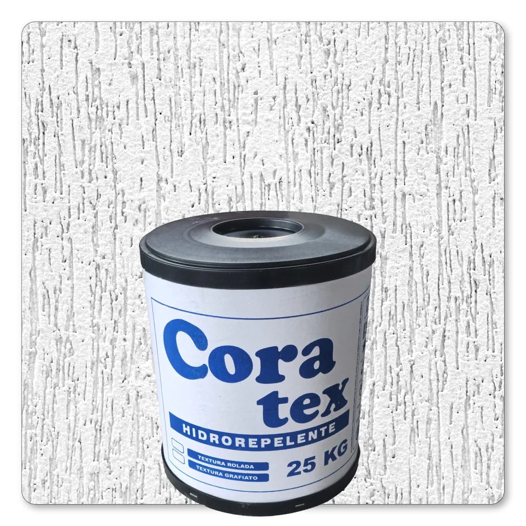 Coratex Grafiato Barrica 25kg Branco Neve