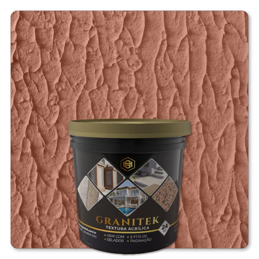 Granitek Abstratto Kit 24kg Terracota