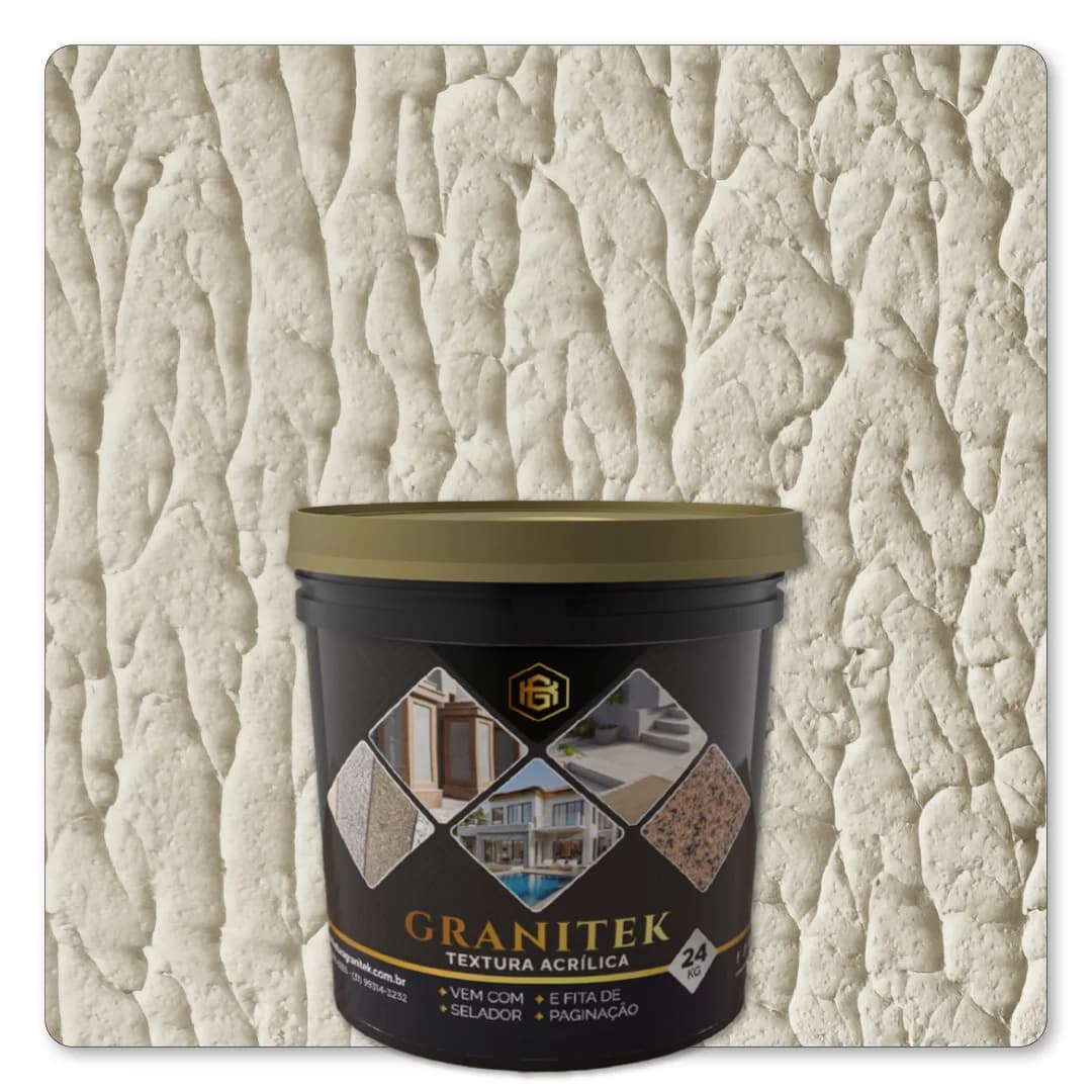 Granitek Abstratto Kit 24kg Algodao Egípcio