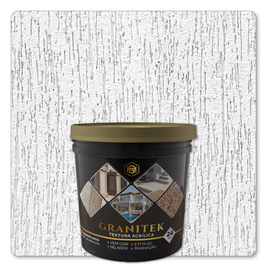 Granitek Raspatto Kit 24kg Branco Neve