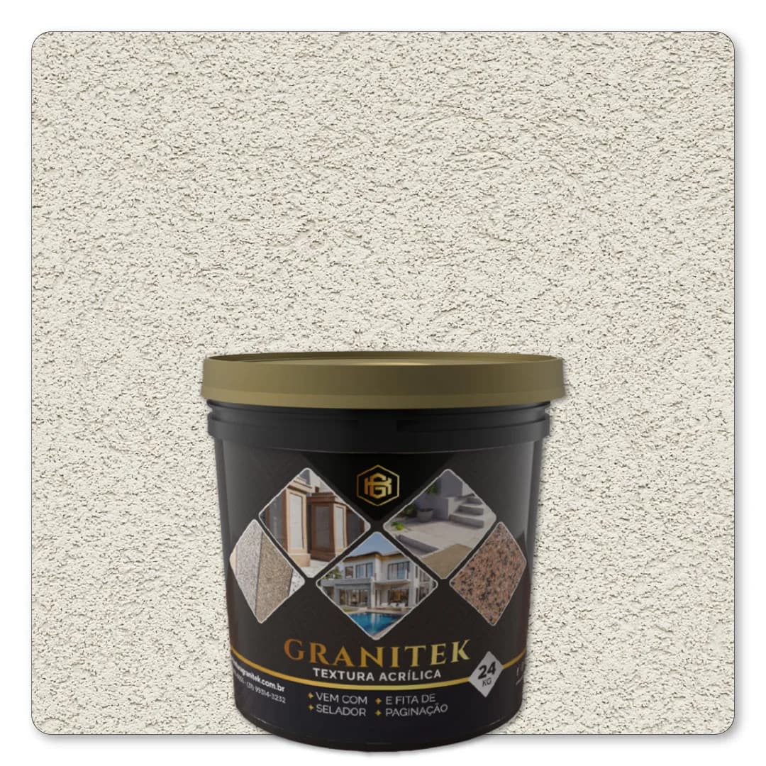 Granitek Liscatto Kit 24kg Algodão Egípcio