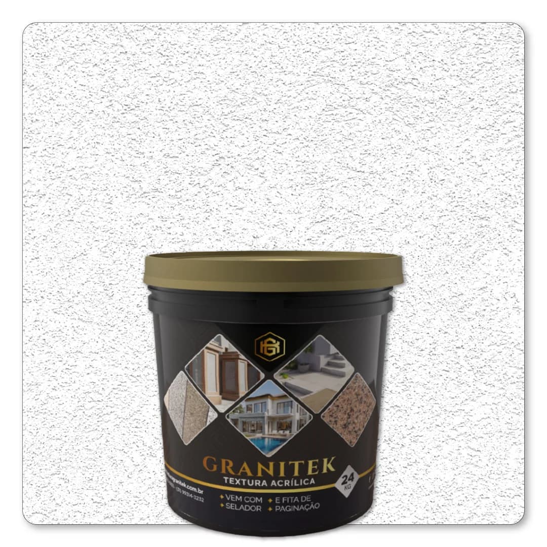 Granitek Liscatto Kit 24kg Branco Neve