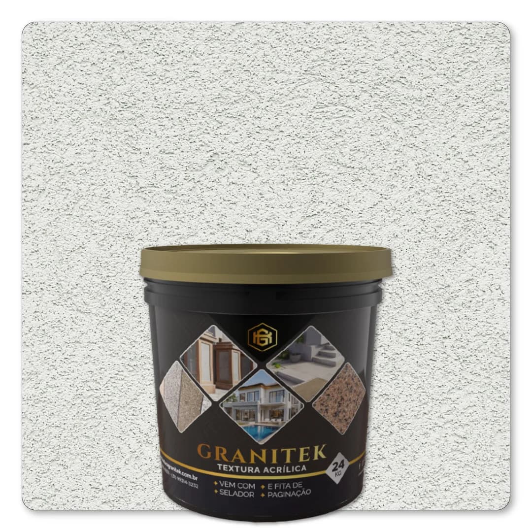Granitek Liscatto Kit 24kg Branco Gelo