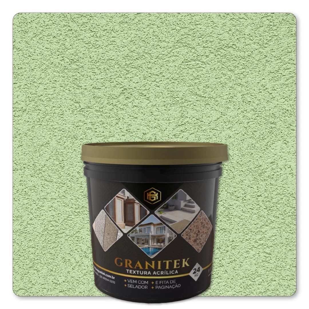 Granitek Liscatto Kit 24kg Verde Kiwi