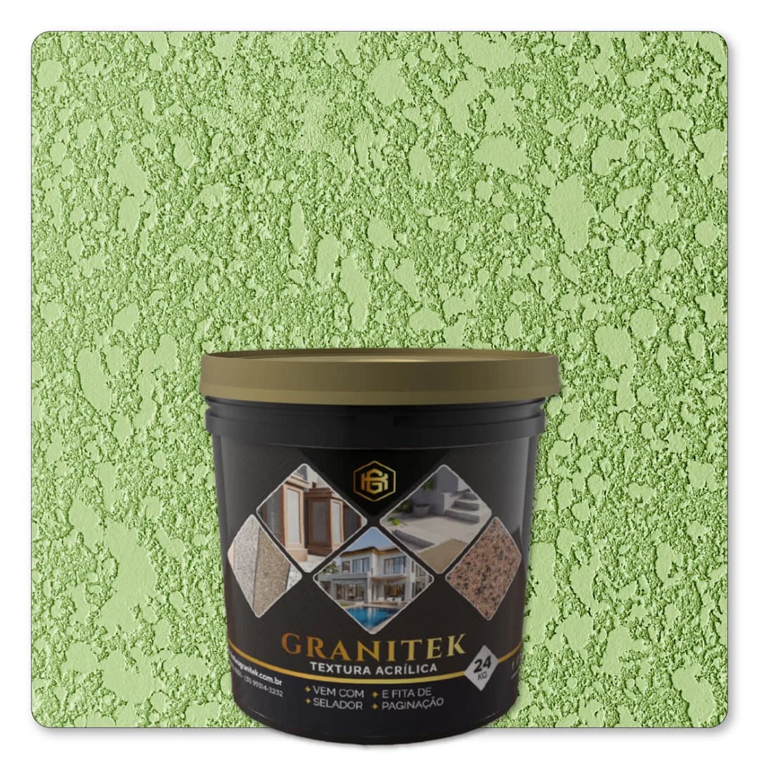 Granitek Projetatto Kit 24kg Verde Kiwi