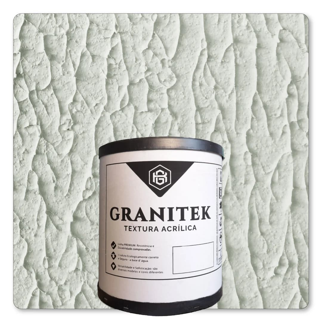 Granitek Abstratto Barrica 25kg Branco Gelo