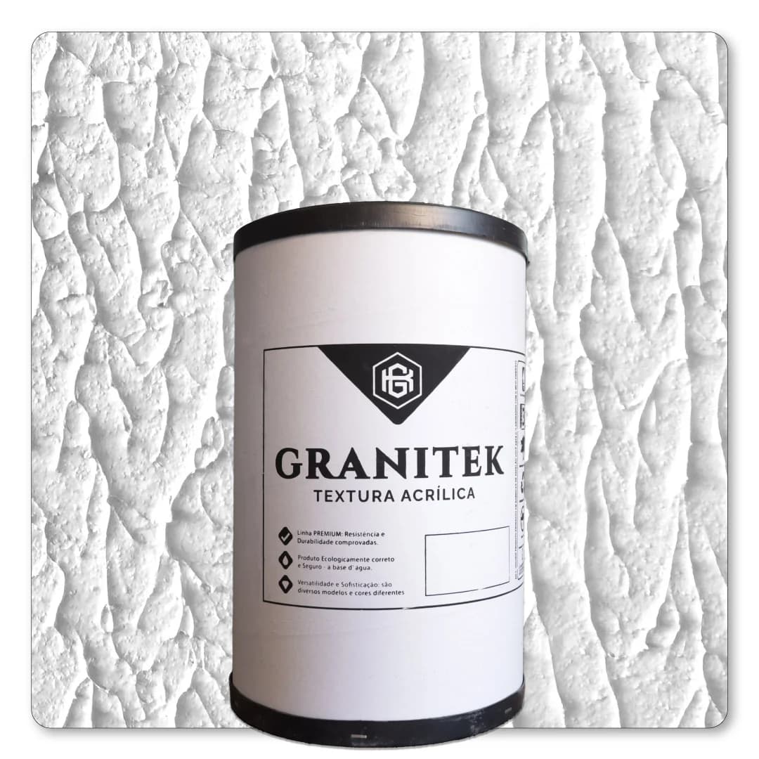 Granitek Abstratto Barrica 40kg Branco Neve