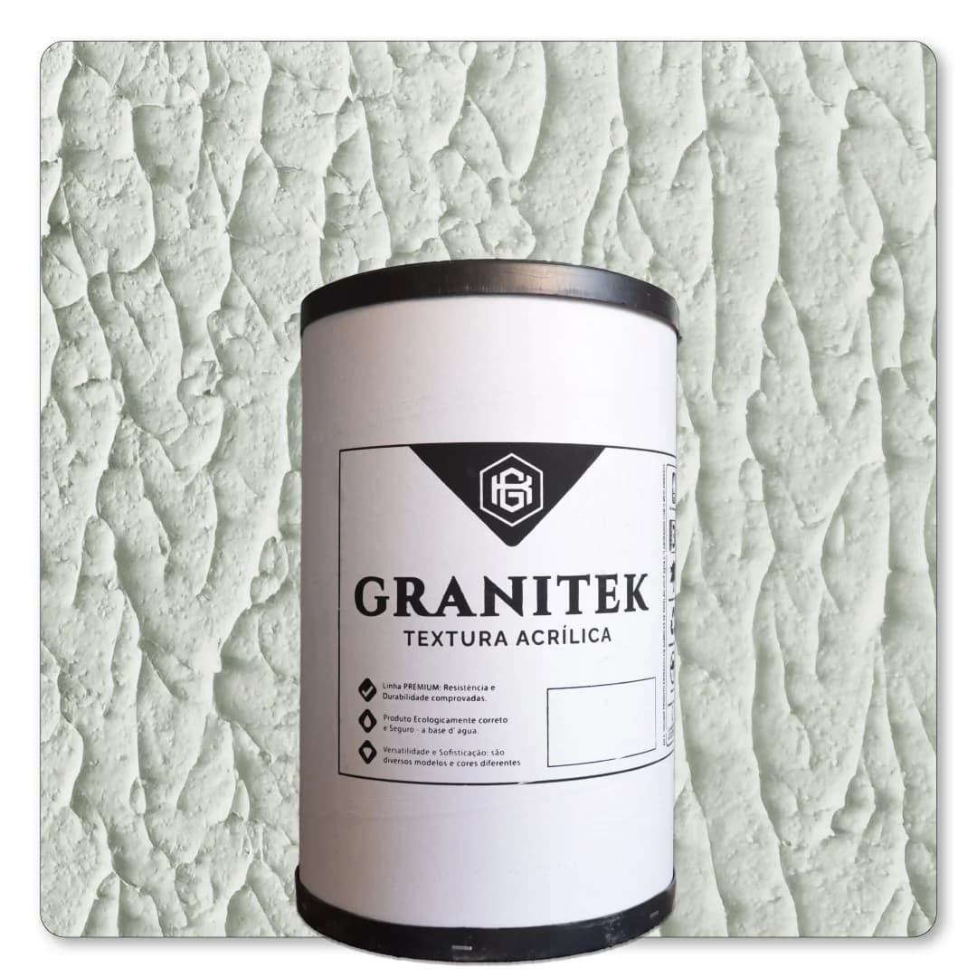 Granitek Abstratto Barrica 40kg Branco Gelo