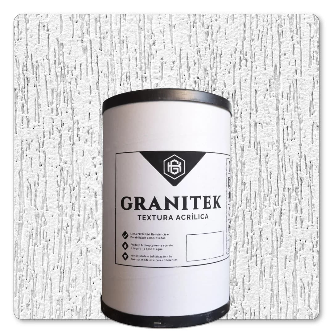 Granitek Raspatto Barrica 40kg Branco Neve