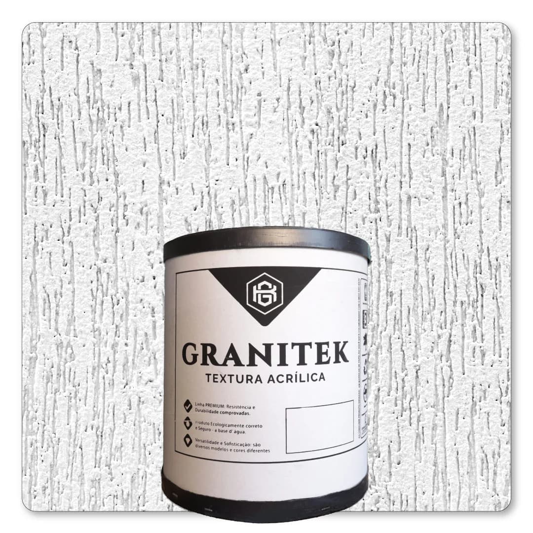 Granitek Raspatto Barrica 25kg Branco Neve