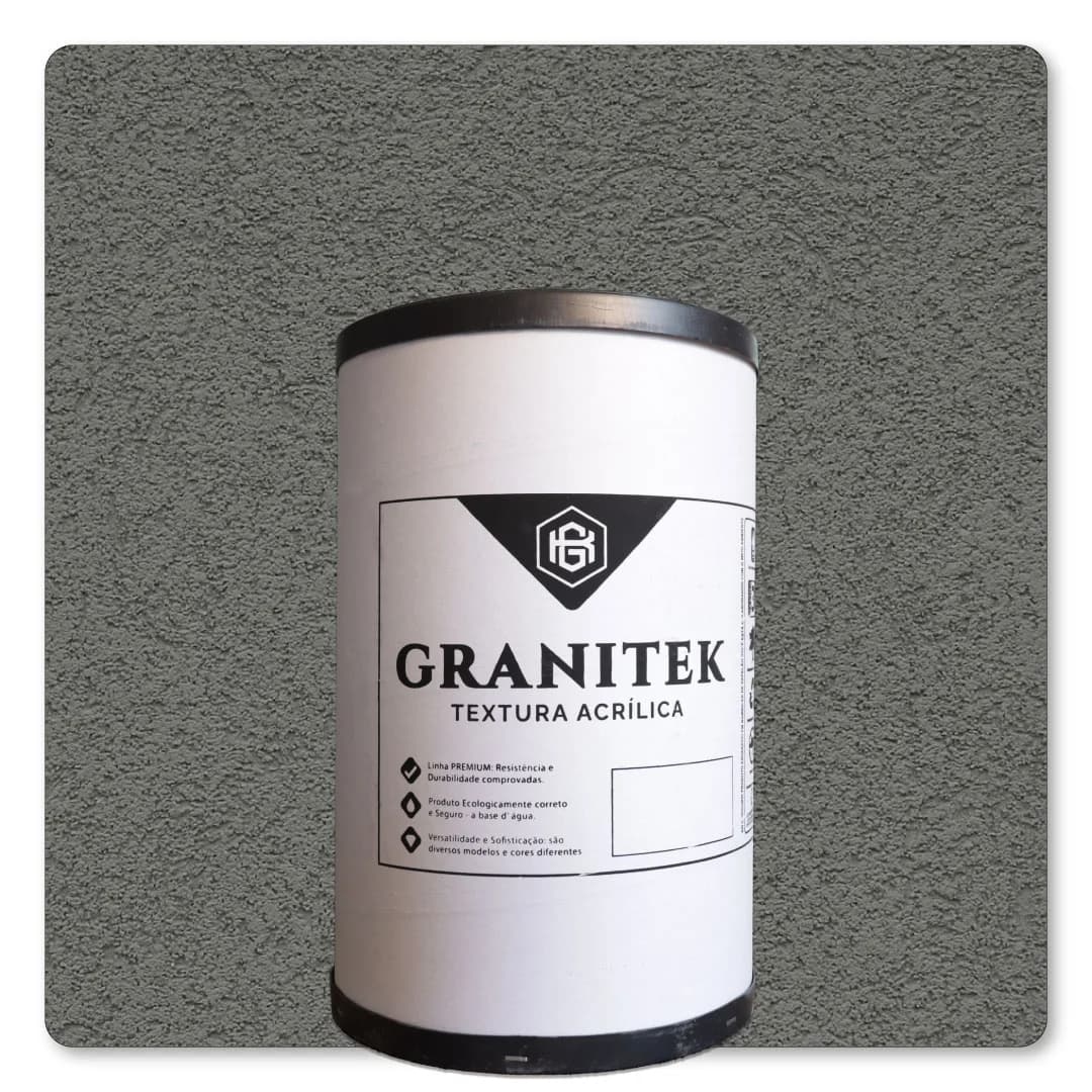 Granitek Liscatto Barrica 40kg Cinza Asfalto