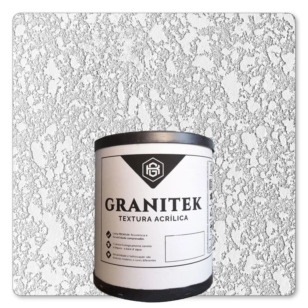 Granitek Projetatto Barrica 25kg Branco Neve