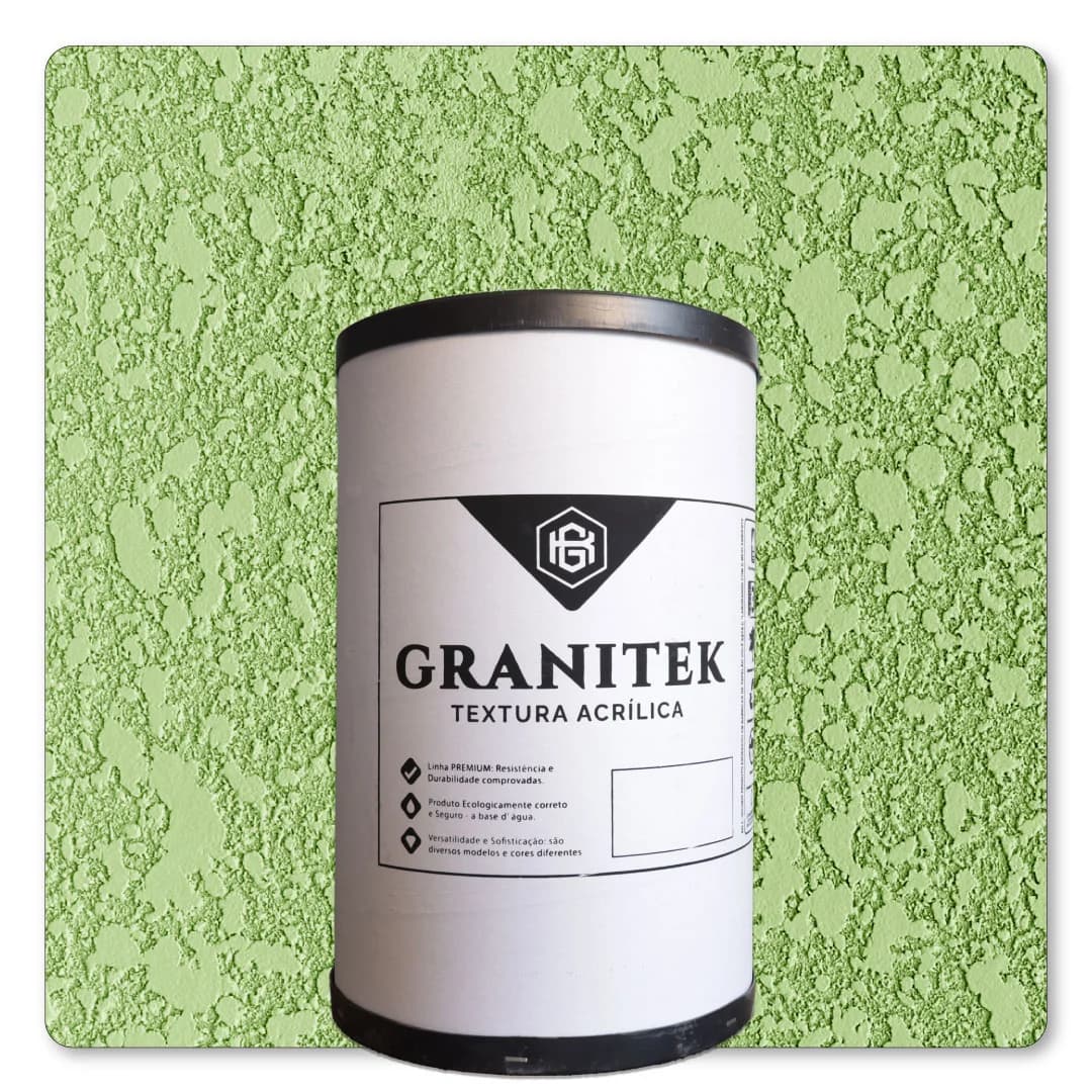 Granitek Projetatto Barrica 40kg Verde Kiwi