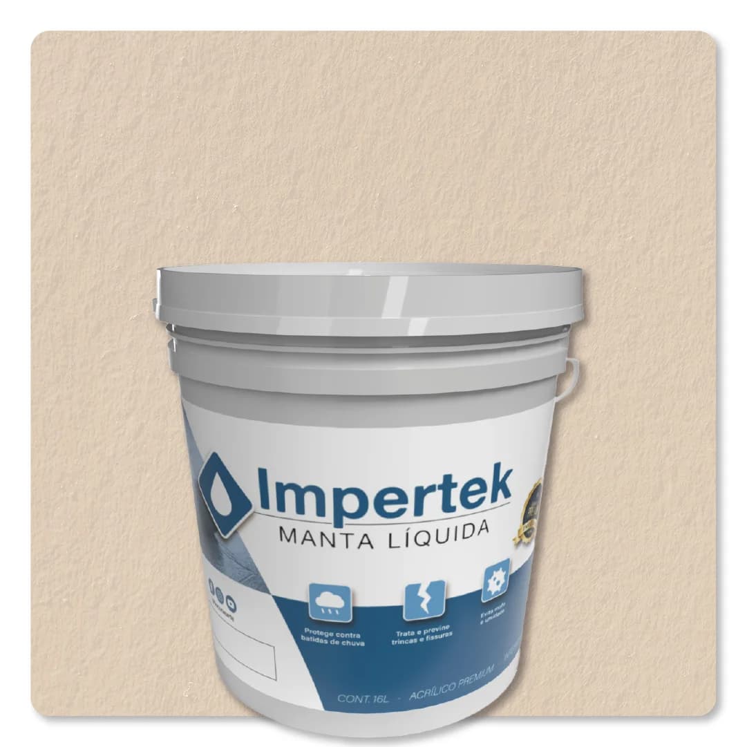 Impertek Fachada Balde 16L Palha