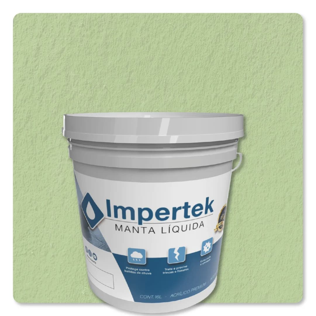 Impertek Fachada Balde 16L Verde Kiwi