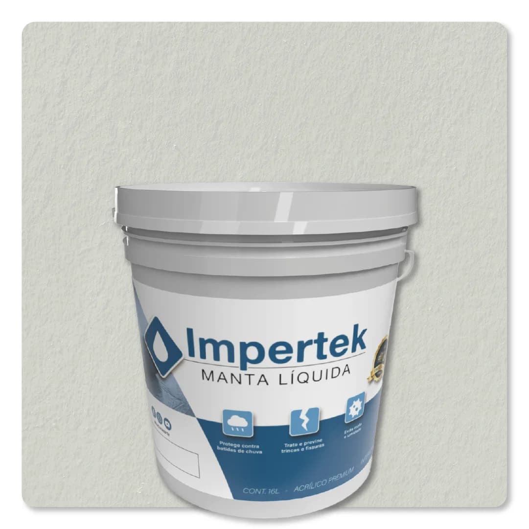 Impertek Fachada Balde 16L Branco Gelo