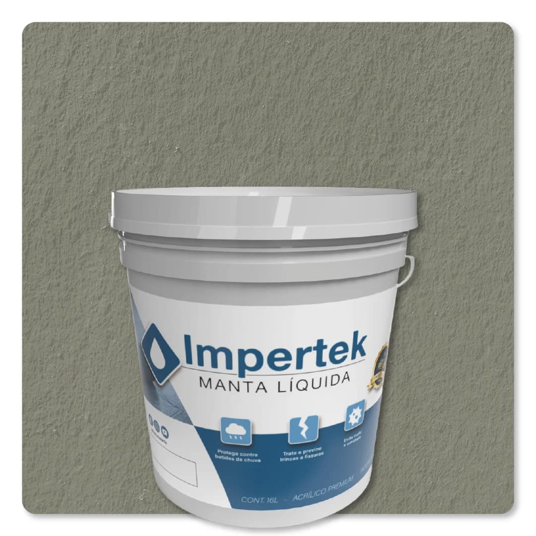 Impertek Fachada Balde 16L Concreto