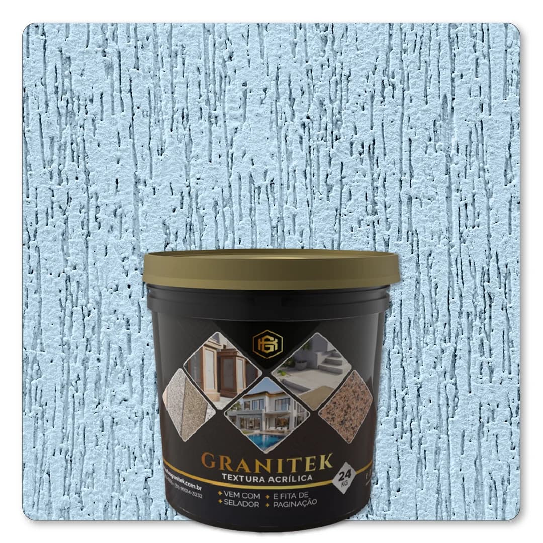 Granitek Raspatto Kit 24kg Azul Sereno