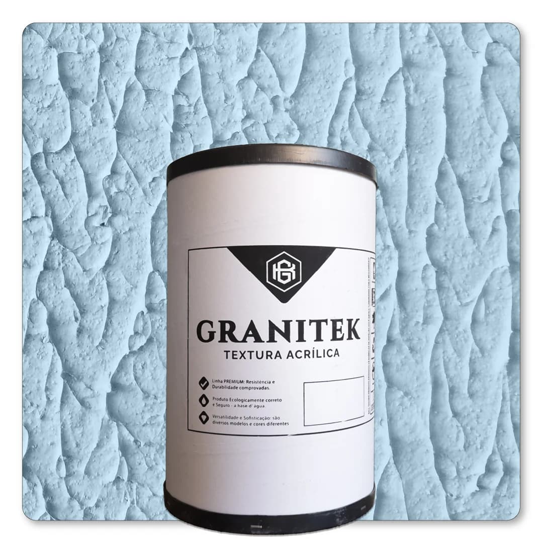 Granitek Abstratto Barrica 40kg Azul Sereno