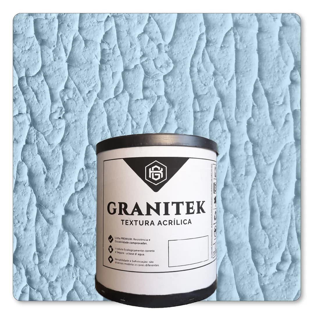 Granitek Abstratto Barrica 25kg Azul Sereno