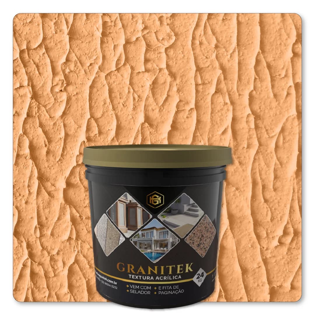 Granitek Abstratto Kit 24kg Caju