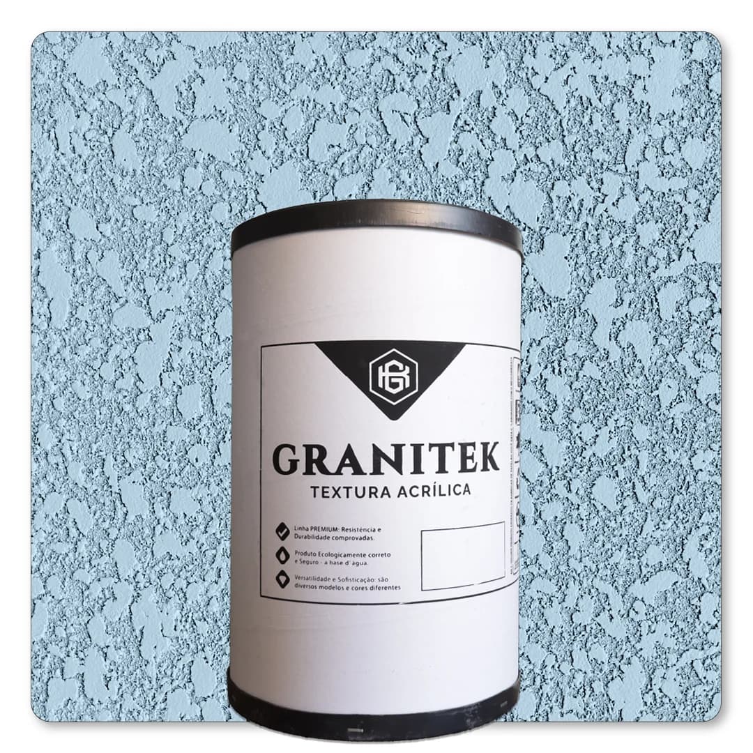 Granitek Projetatto Barrica 40kg Azul Sereno