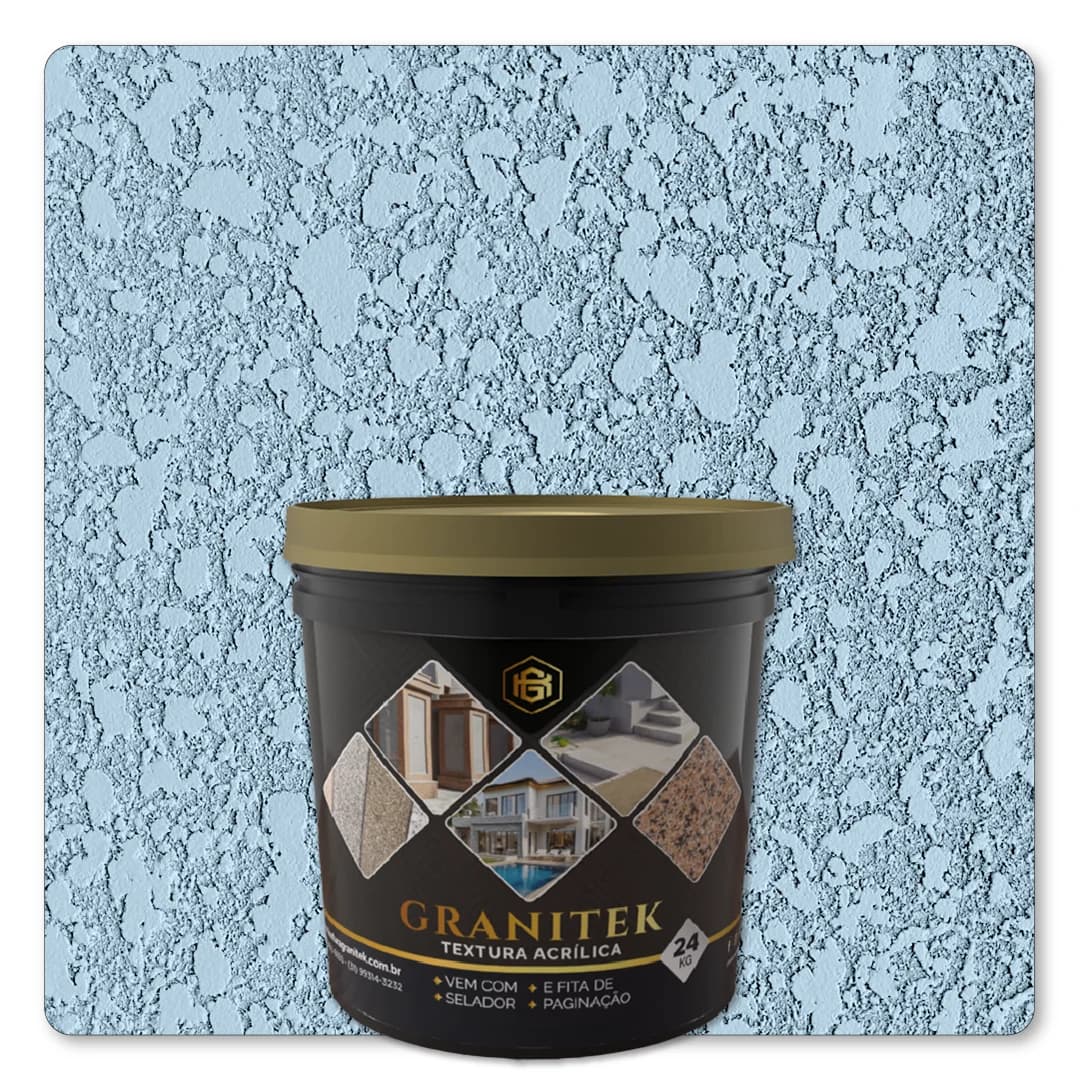 Granitek Projetatto Kit 24kg Azul Sereno