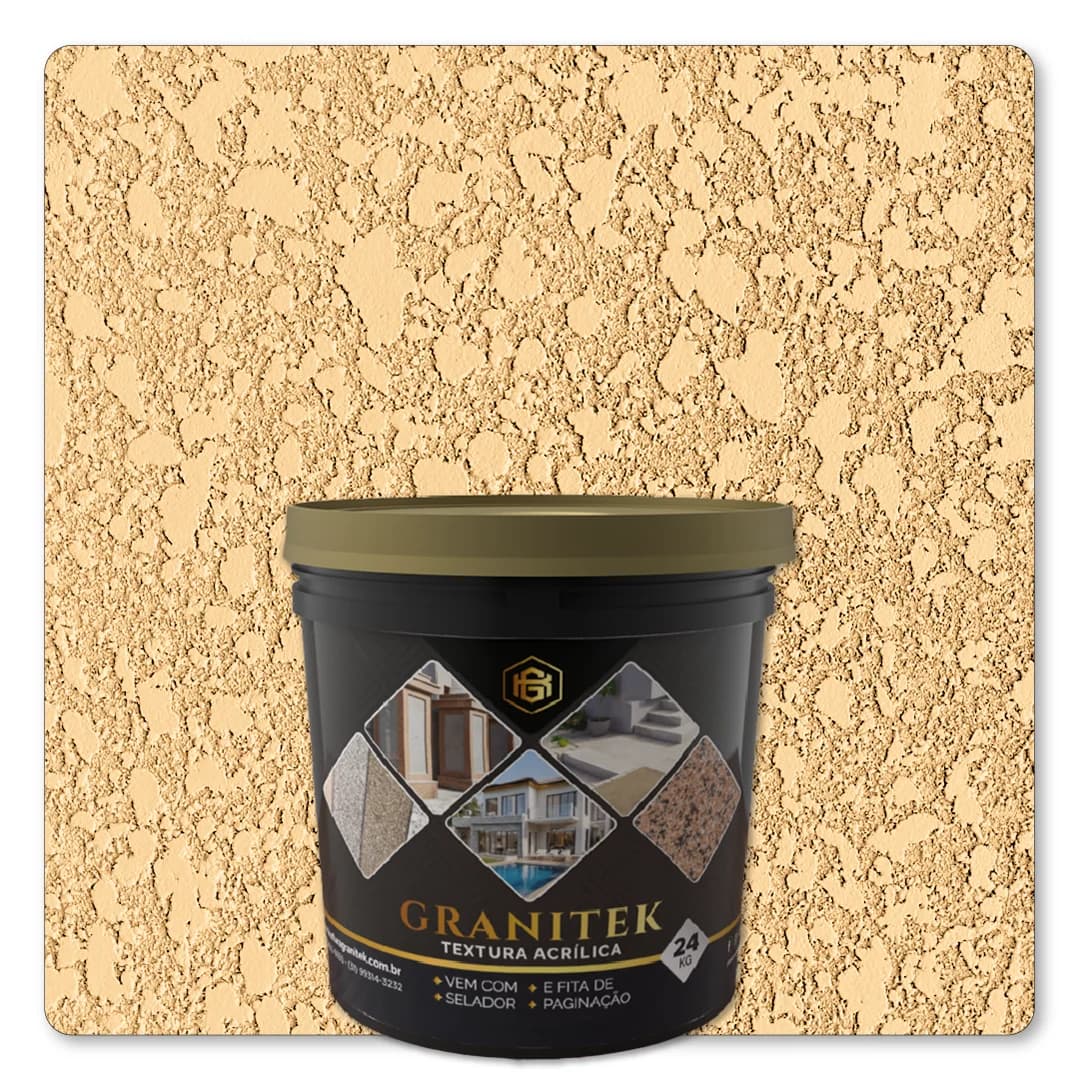 Granitek Projetatto Kit 24kg Caju