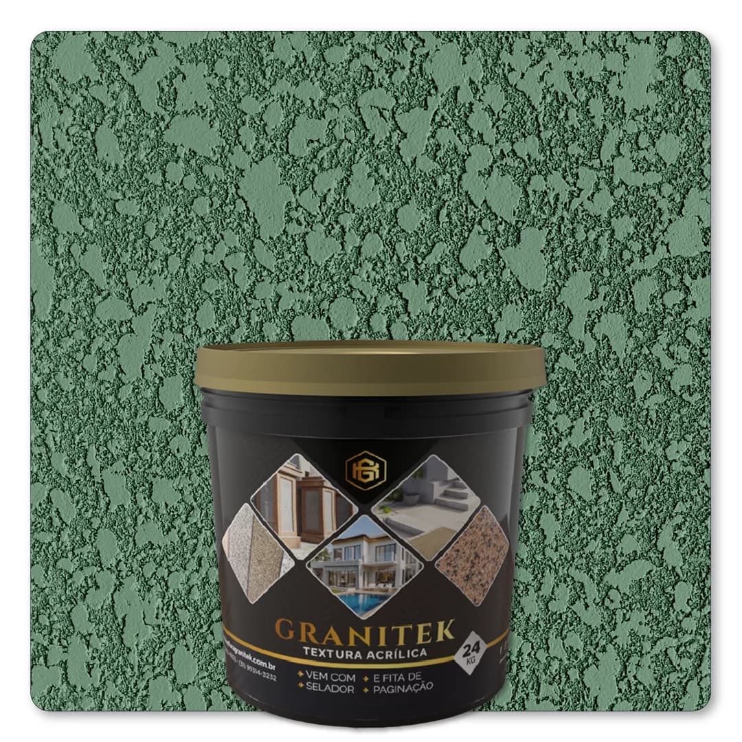 Granitek Projetatto Kit 24kg Esmeralda