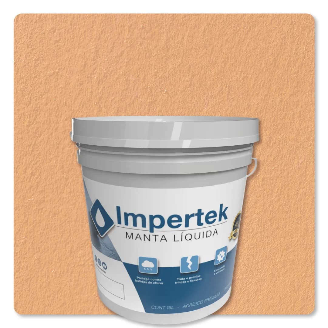 Impertek Fachada Balde 16L Caju