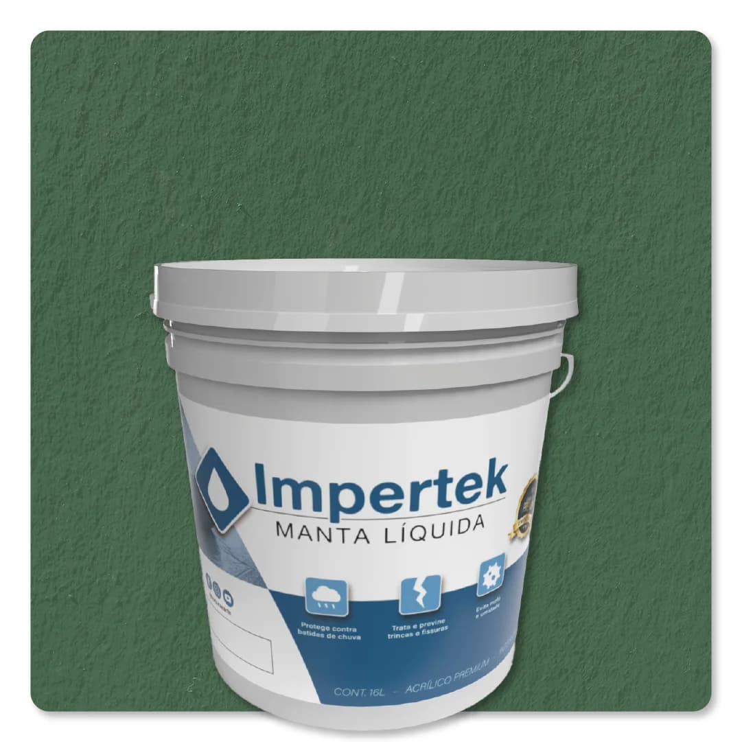 Impertek Fachada Balde 16L Esmeralda
