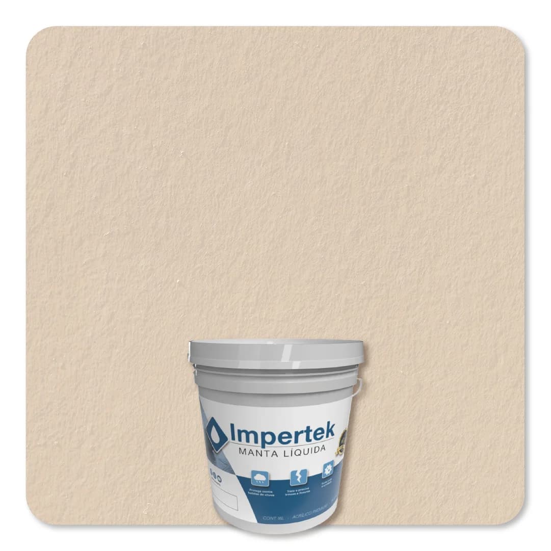 Impertek Fachada Balde 3,6L Palha