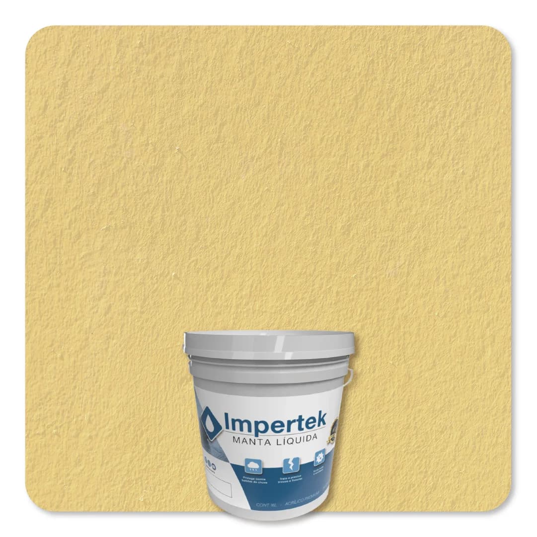 Impertek Fachada Balde 3,6L Amarelo Canario
