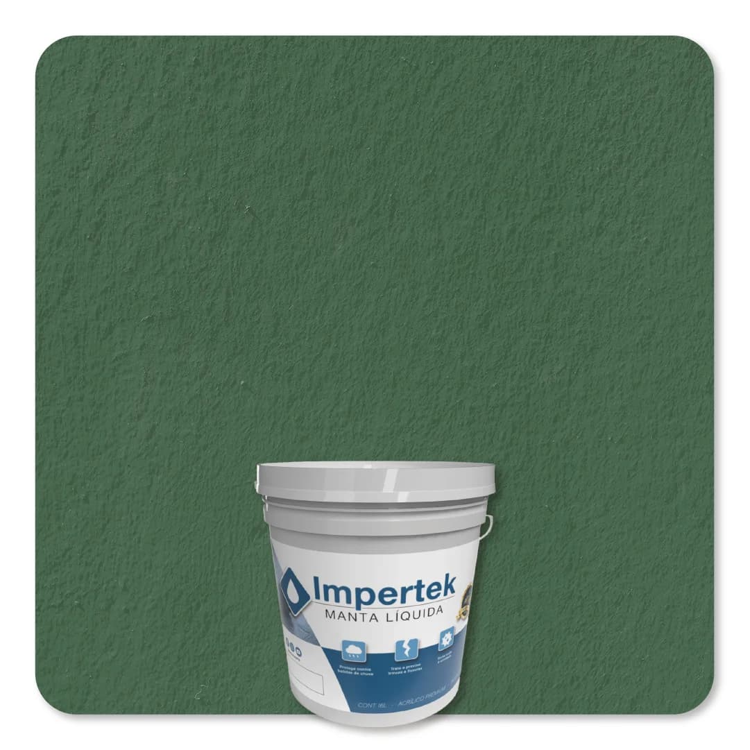 Impertek Fachada Balde 3,6L Esmeralda