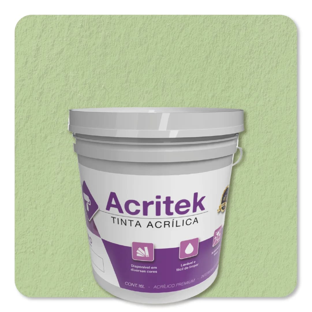 Acritek Balde 16L Verde Kiwi