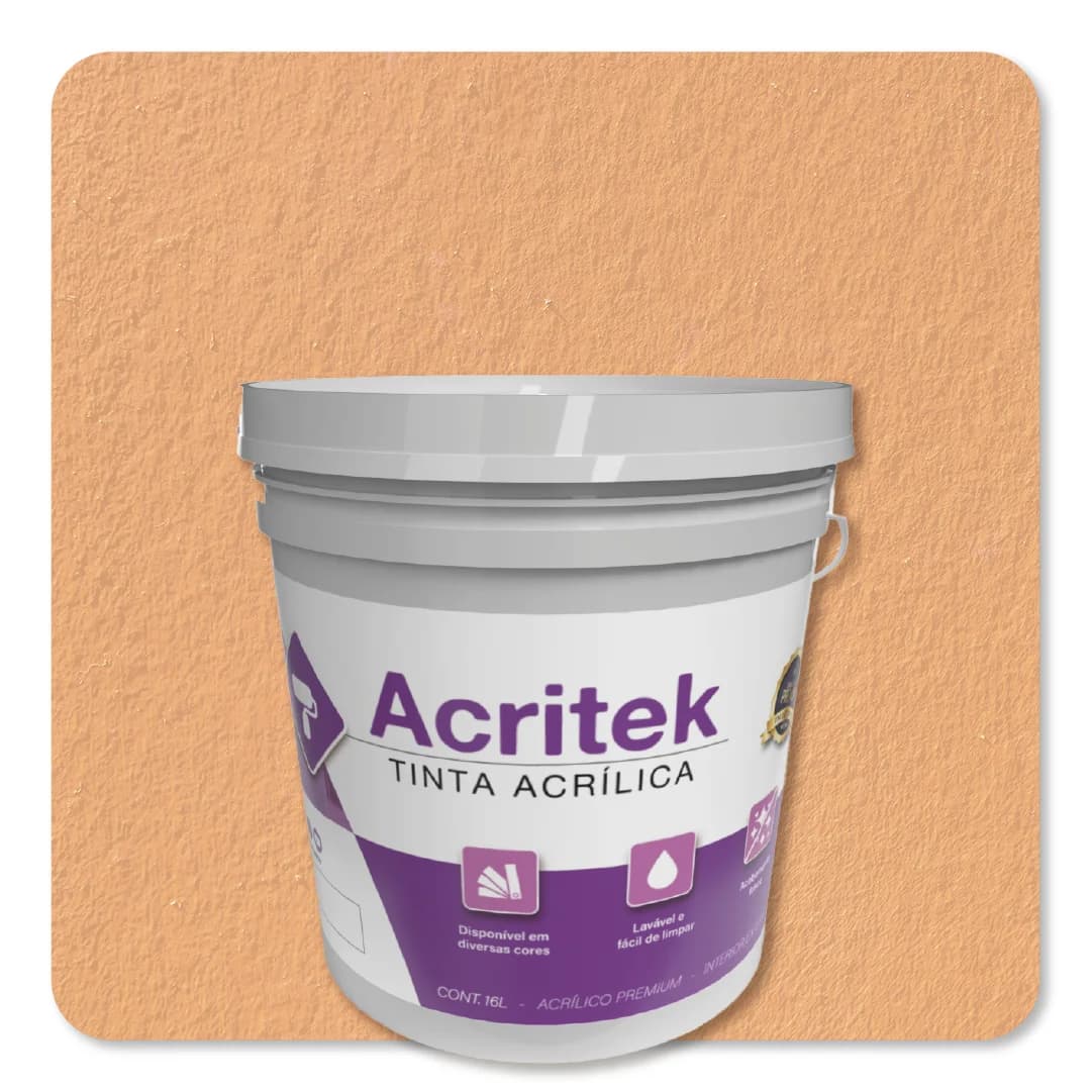 Acritek Balde 16L Caju