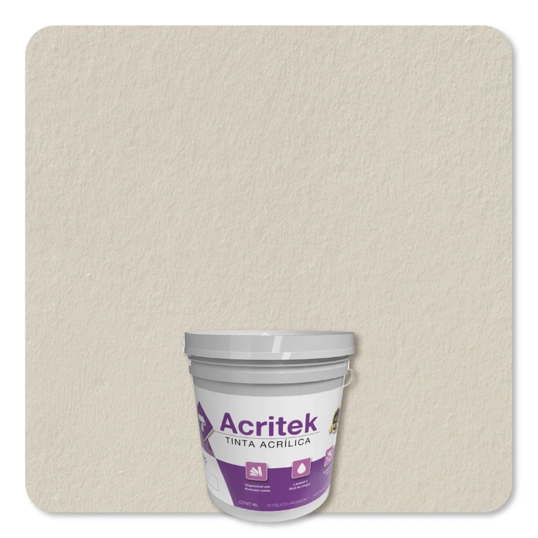 Acritek Balde 3,6L Algodão Egípcio