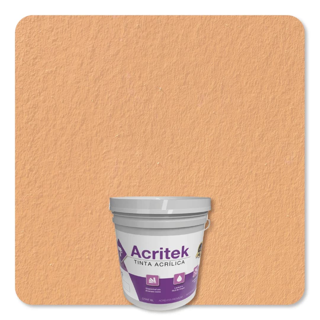 Acritek Balde 3,6L Caju