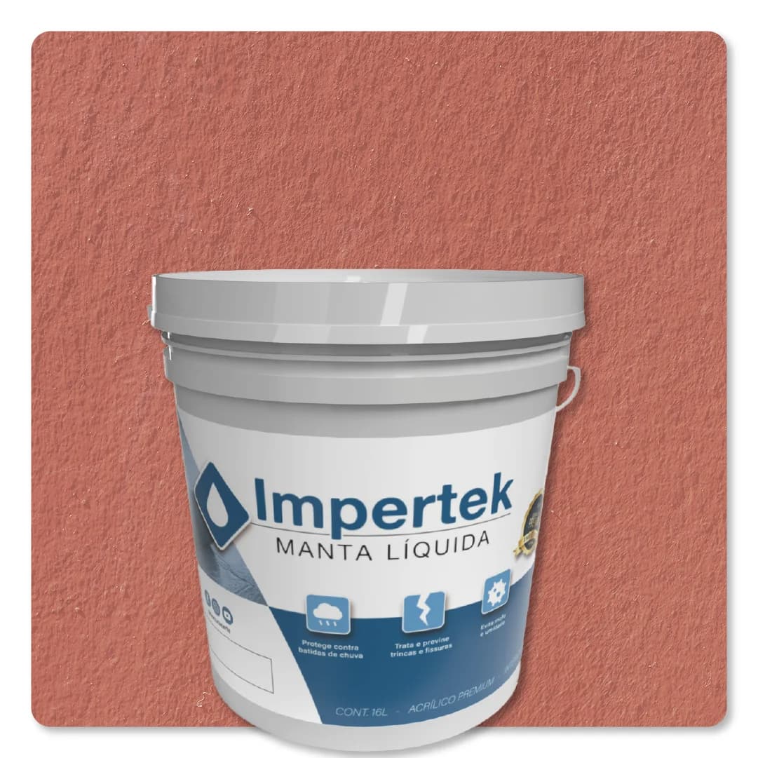 Impertek Fachada Balde 16L Terracota