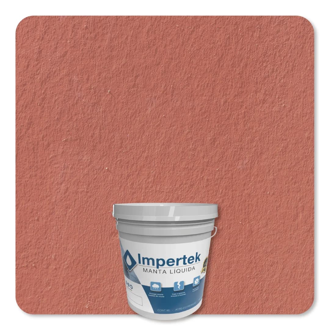 Impertek Fachada Balde 3,6L Terracota